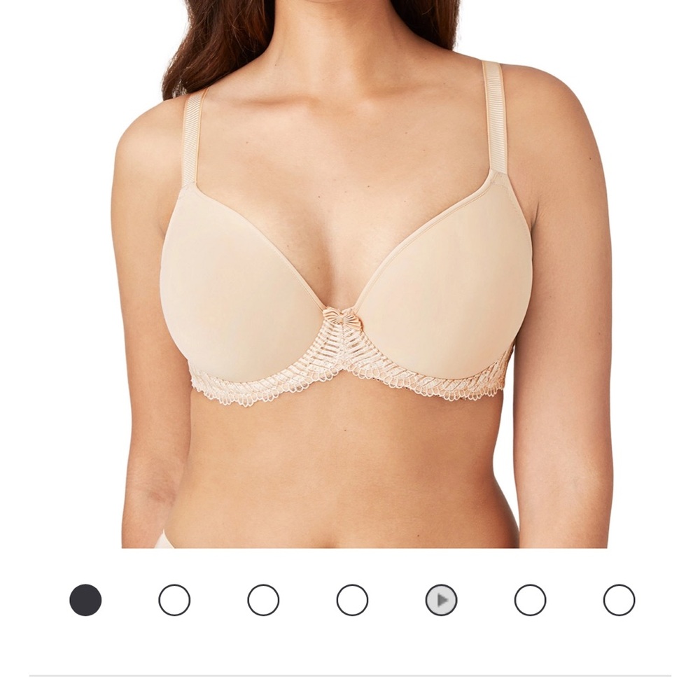 Wacoal La Femme Underwire T-Shirt Bra 38D Nude Beige 853117